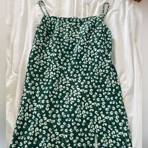 Princess Polly Green Ruched Midi Dress